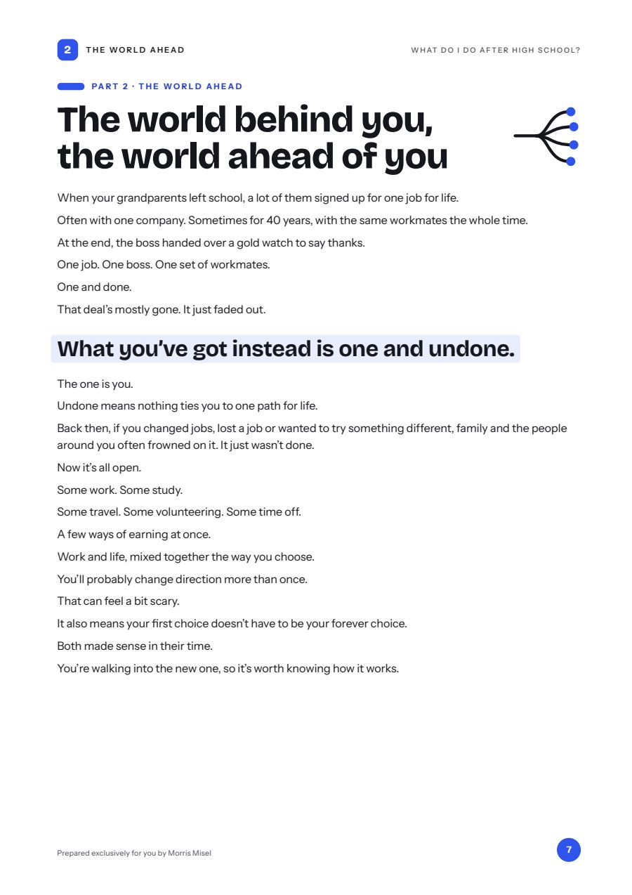 How work has changed since your grandparents